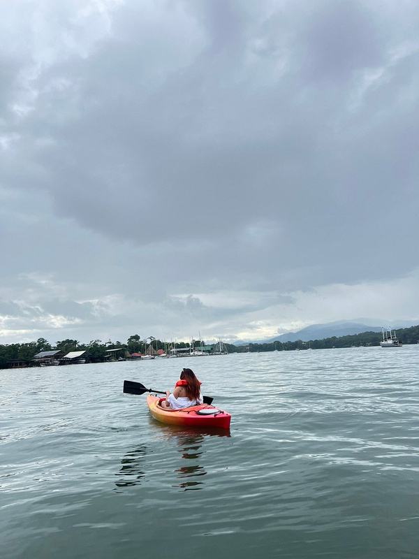 Kayak on the water
